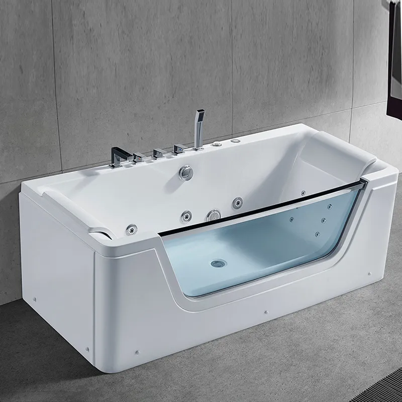 Home Bathroom Jacuzzi Tub - Bak Mandi Jacuzzi Akrilik Pintar untuk