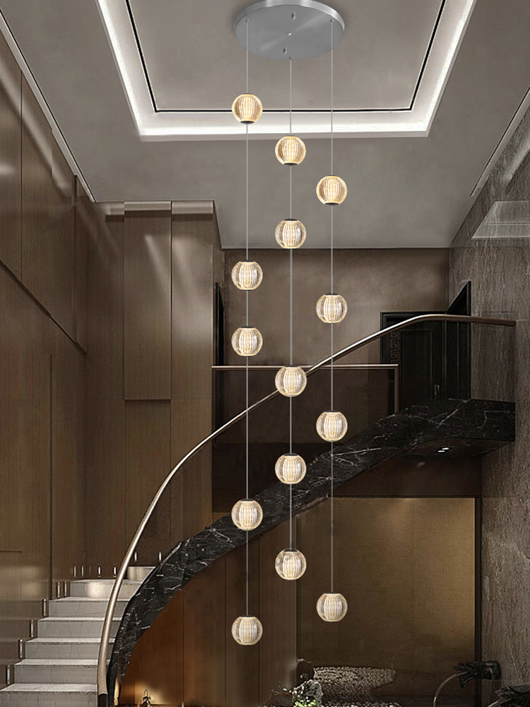 Home Of The Year Bathroom - Lampu Gantung Bulat Modern Lampu LED