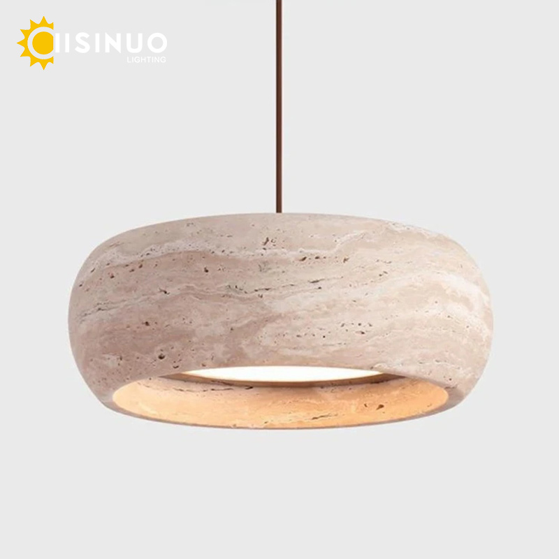 Home Of The Year Bathroom - Lampu Gantung Batu Alam Wabi Sabi,