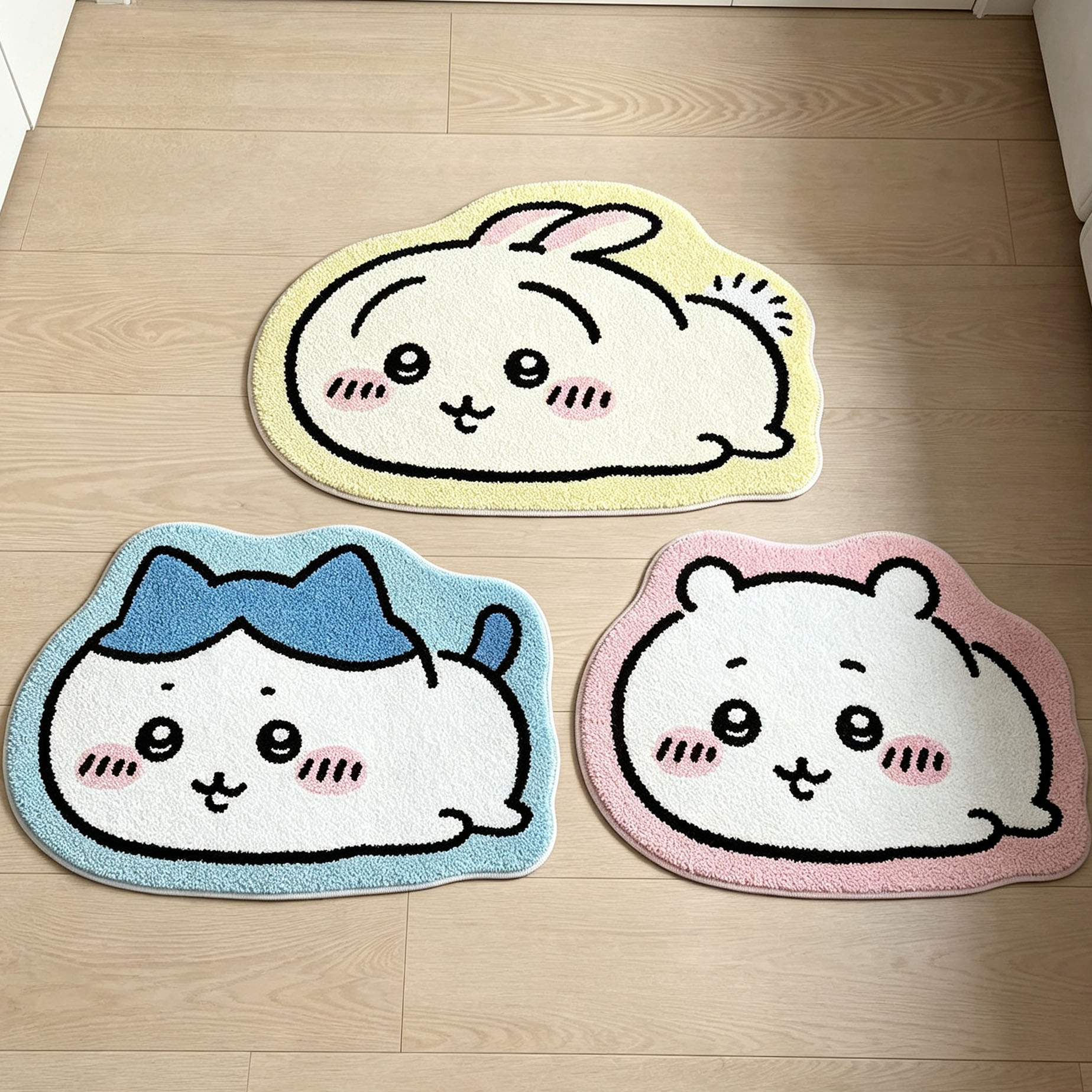 Home Bathroom Door - Keset kamar mandi kartun, karpet lantai