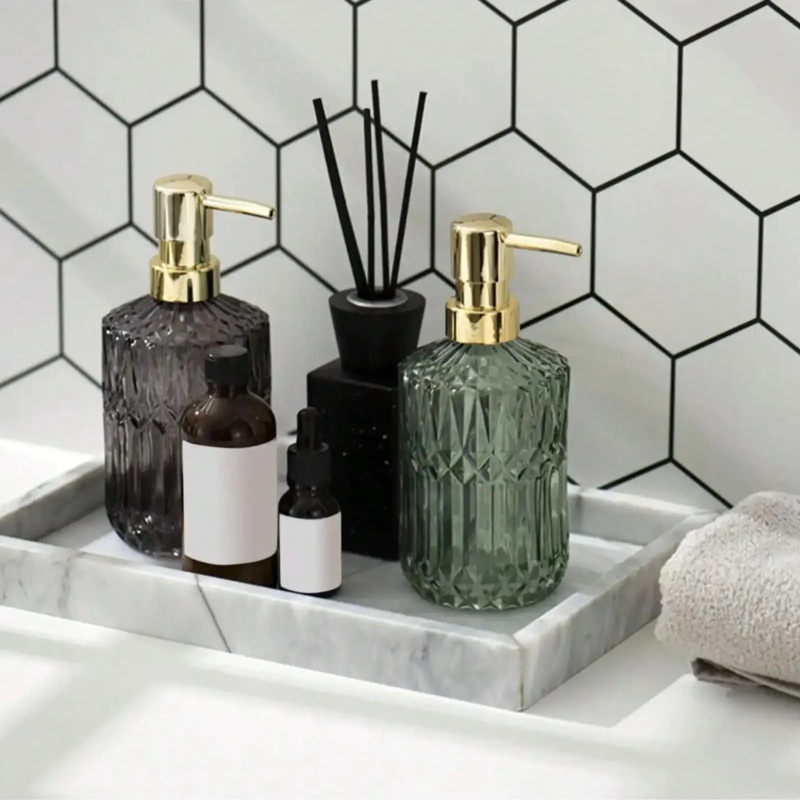 Home Bathroom Soap Dispenser - Dispenser Sabun Cair Manual 400ML Botol