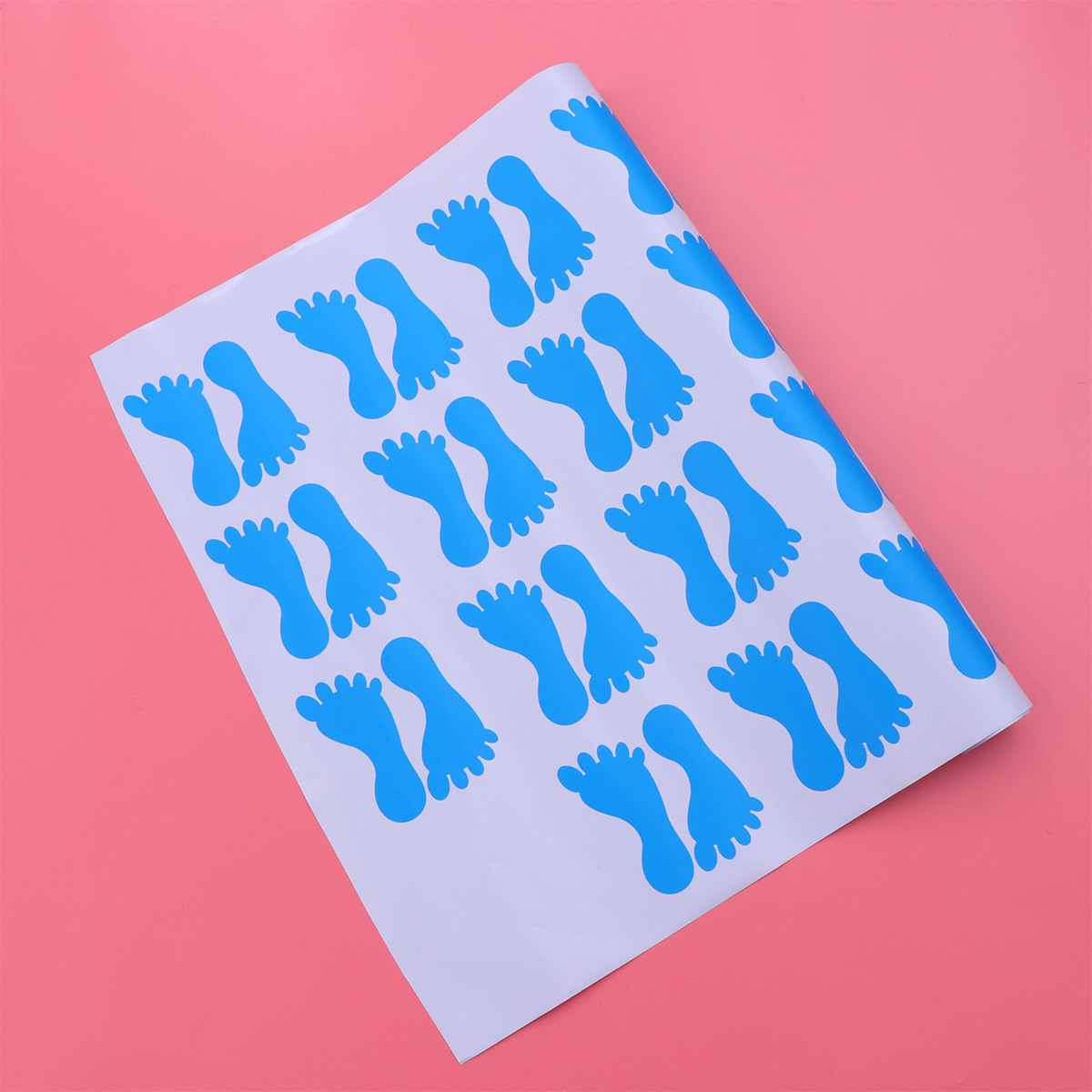Home Bathroom Wall Tiles - 20 Pasang Stiker Lantai Jejak Kaki