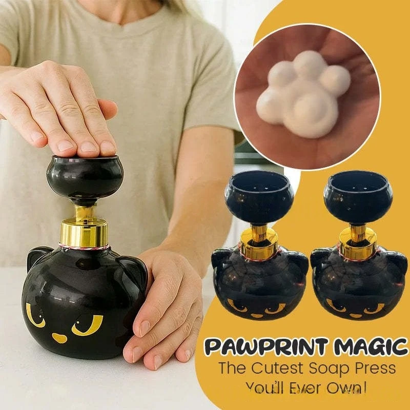 Home Bathroom Soap Dispenser - Dispenser Sabun Busa Bentuk Cakar Kucing