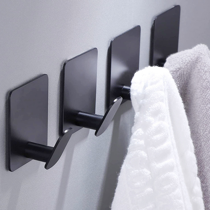 Robe Hook Adhesive - 4/1 Buah Kait Jubah Kamar Mandi