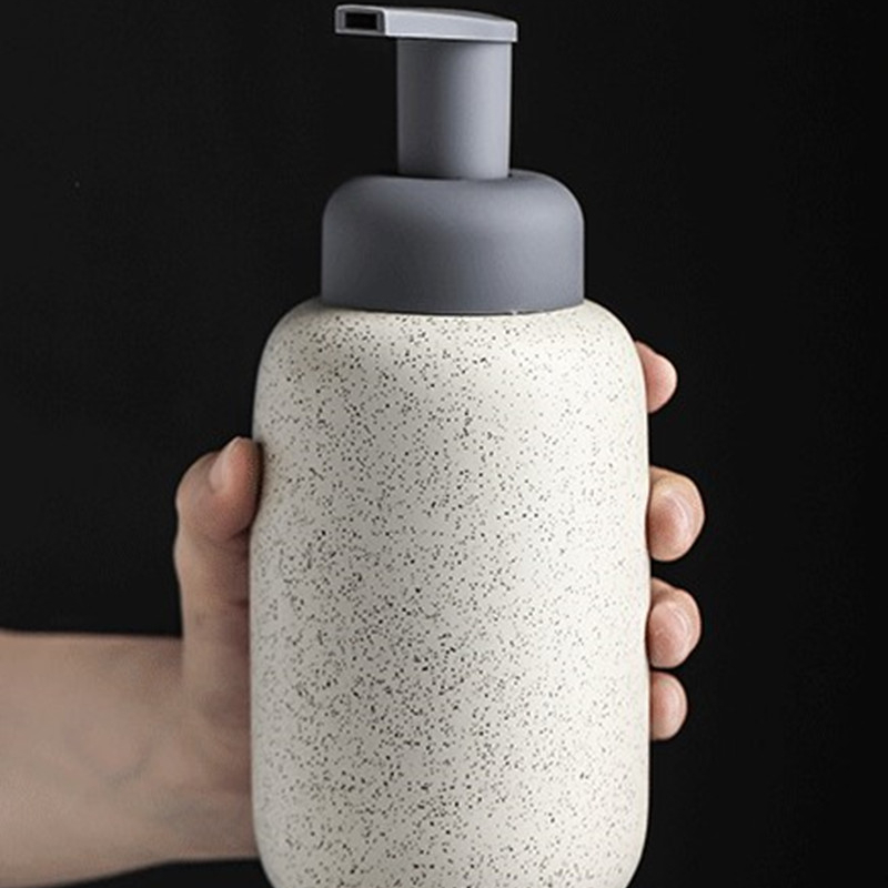 Home Bathroom Soap Dispenser - Dispenser Mousse keramik kamar mandi/botol busa
