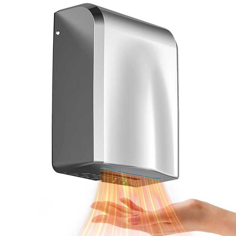 Home Bathroom Hand Dryer - Pengering Tangan Otomatis Kecepatan Tinggi Terpasang