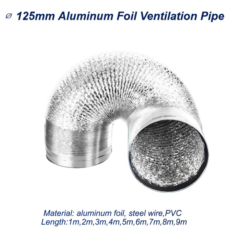 Home Bathroom Ventilation - Tabung asap dapat diskalakan pipa ventilasi