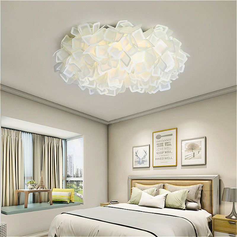 Home Of The Year Bathroom - Lampu Gantung LED Bunga Akrilik Kamar