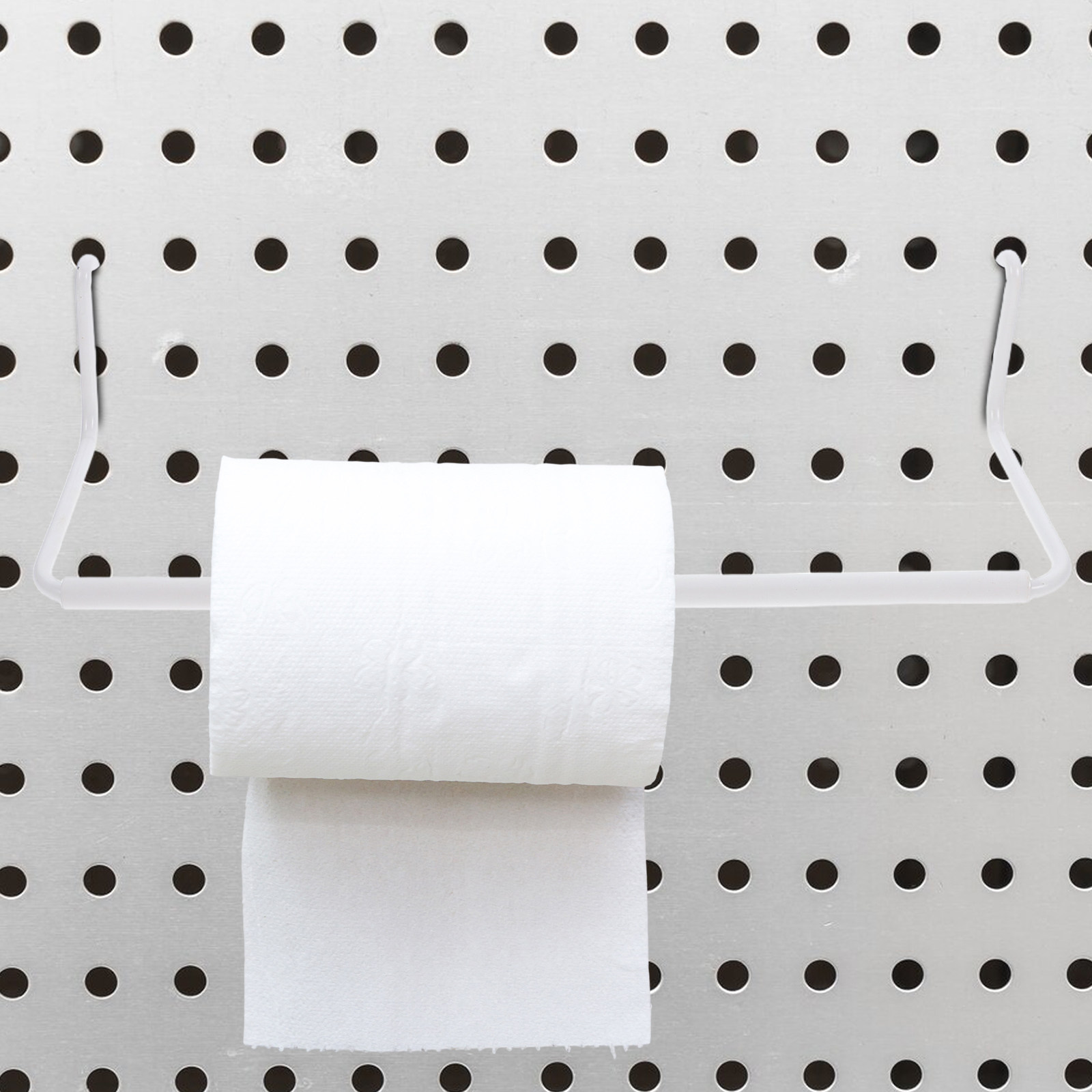 Home Bathroom Paper Towel Holder - 2 Buah Tempat Handuk Kertas Pegboard