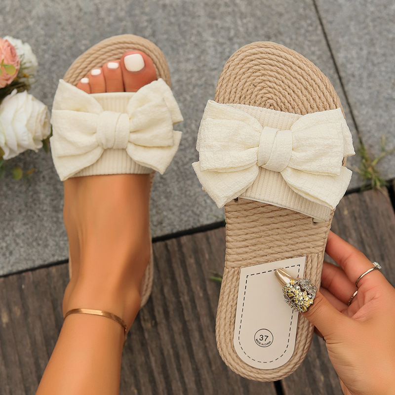 Home Bath - Sendal Wanita Flat Slippers Cloud Flip