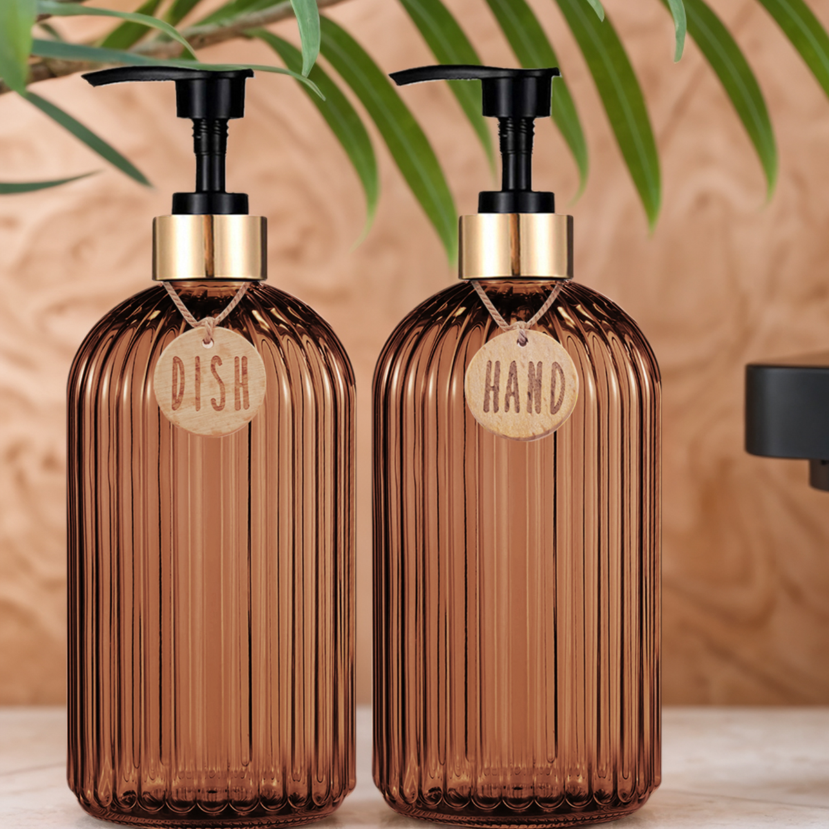 Home Bathroom Soap Dispenser - Botol Dispenser Sabun Cuci Piring Dekorasi