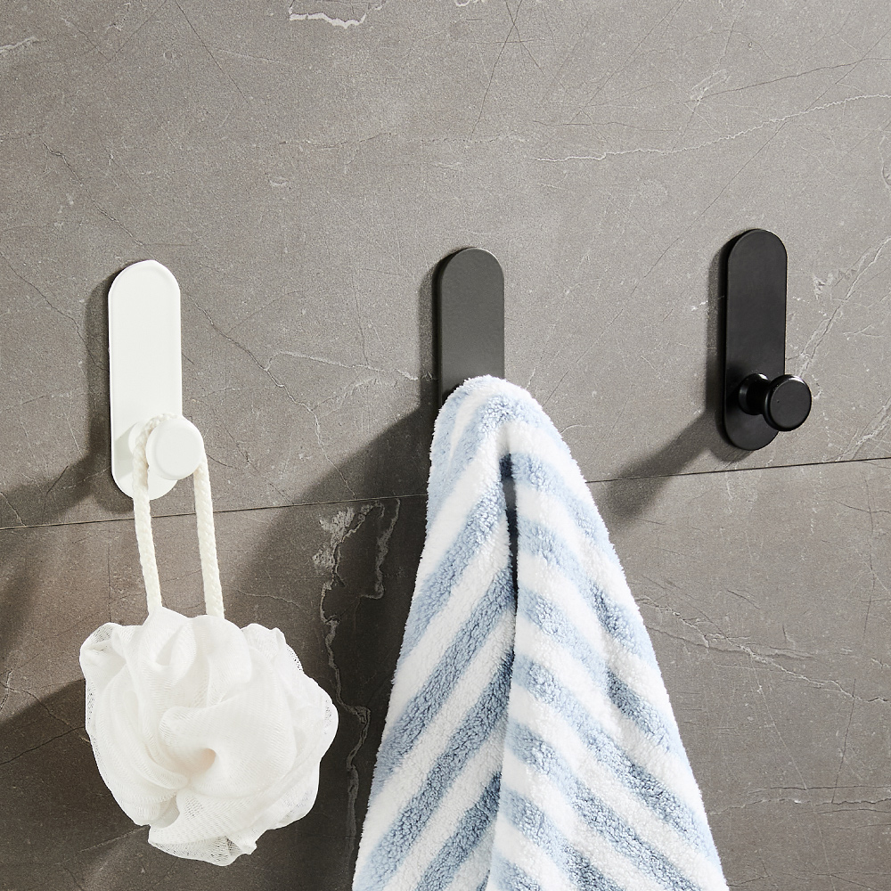 Robe Hook Adhesive - 1-5 Buah Stiker Kait Dinding Perekat