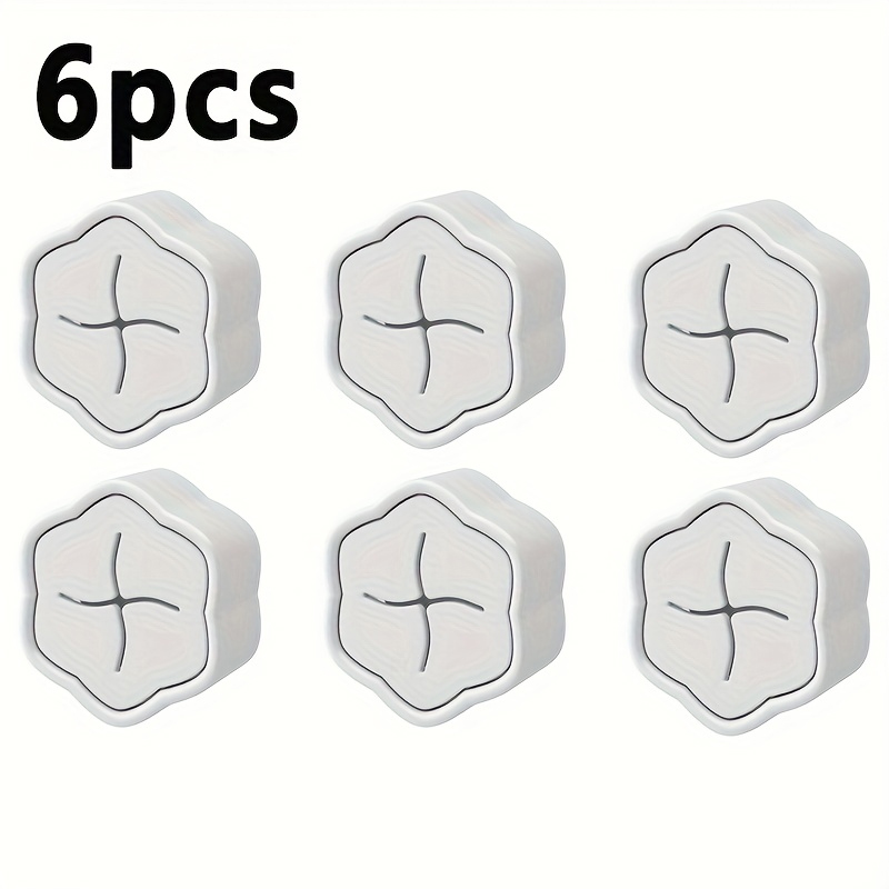 Robe Hook Adhesive - 6 Buah Tempat Handuk Berperekat Tanpa