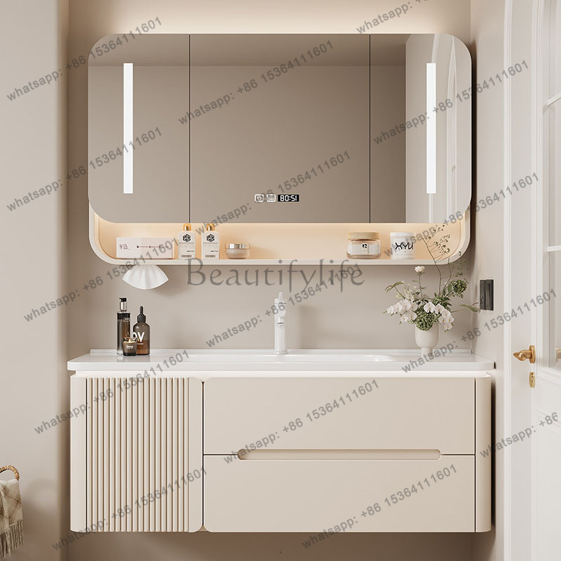 Home Bathroom Partition - LJYLuxury Lemari Kamar Mandi Modern Organizer