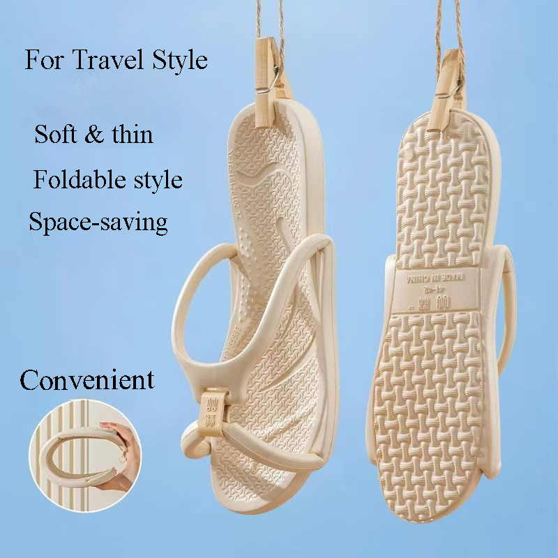 Home Bath - Sandal Perjalanan Lipat Uniseks EVA Flip