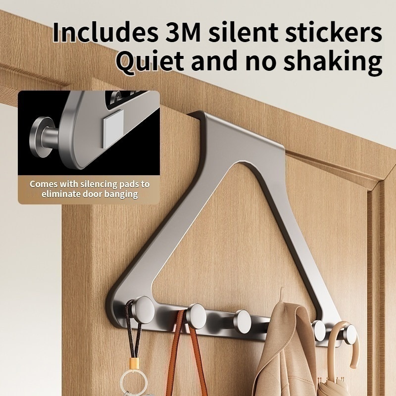 1pc Gantungan Pakaian di Pintu - Home Bathroom Door ulasan dan harga