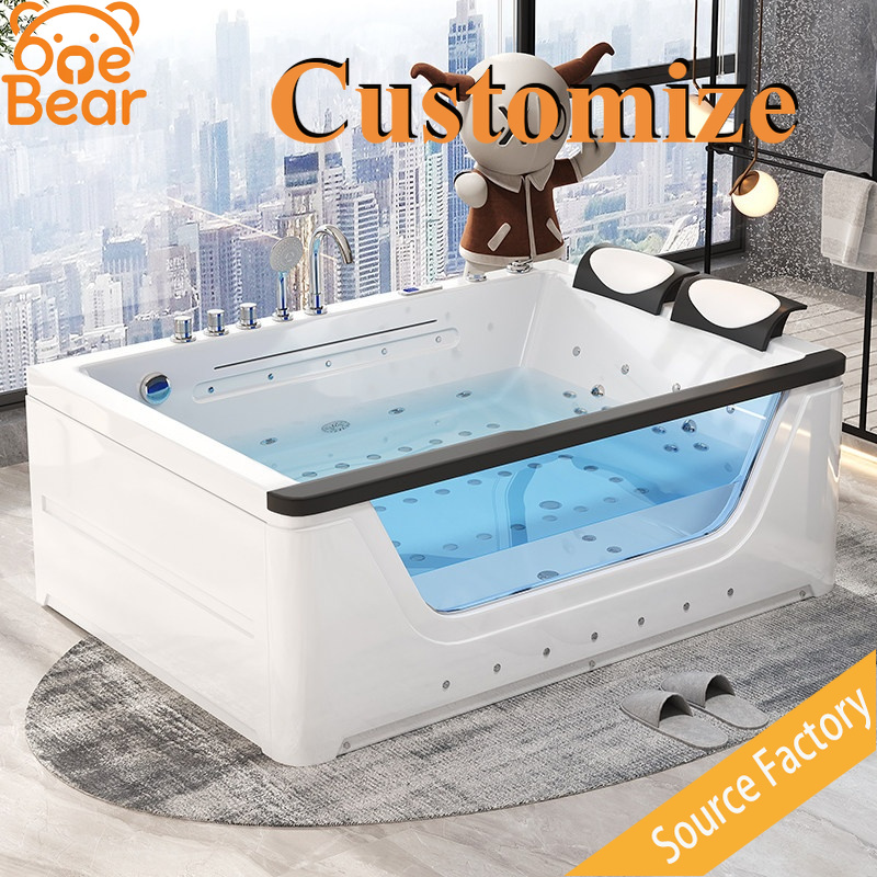 Jacuzzi Akrilik 2 Orang dengan - Home Bathroom Jacuzzi Tub ulasan dan harga