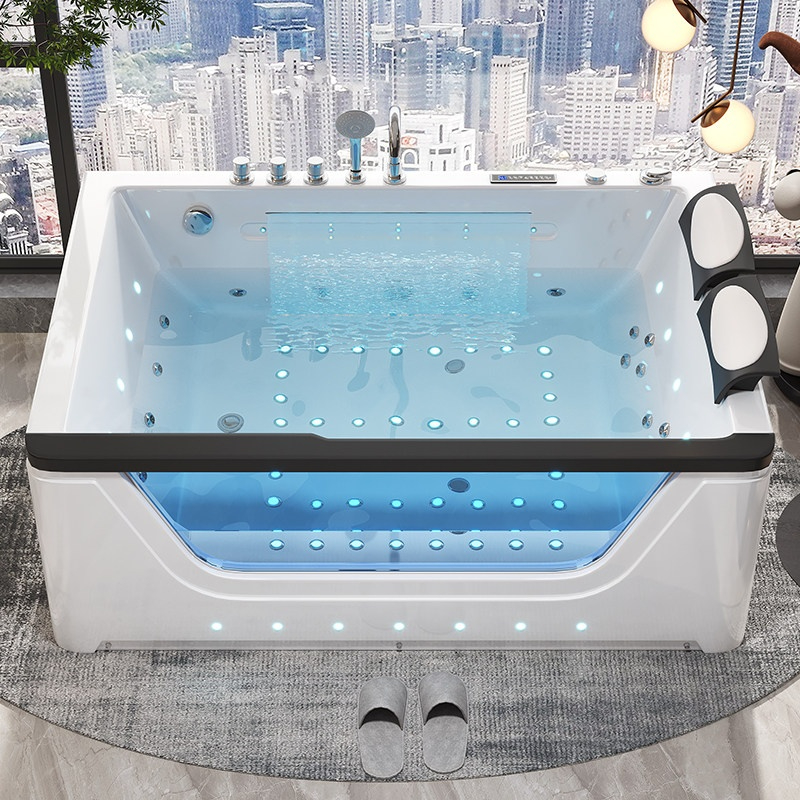 Jacuzzi Akrilik 2 Orang dengan - Home Bathroom Jacuzzi Tub ulasan dan harga