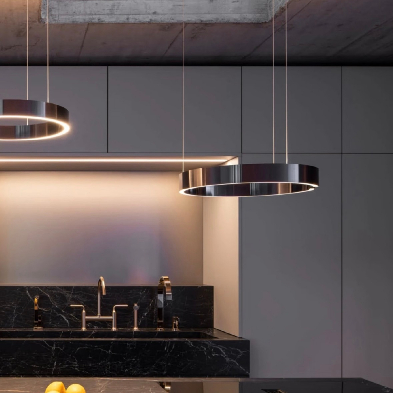 Lampu Gantung LED Lingkaran De - Home Of The Year Bathroom ulasan dan harga