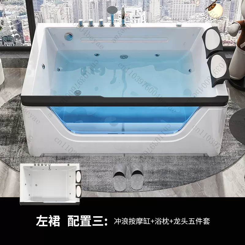 Jacuzzi Akrilik 2 Orang dengan - Home Bathroom Jacuzzi Tub ulasan dan harga