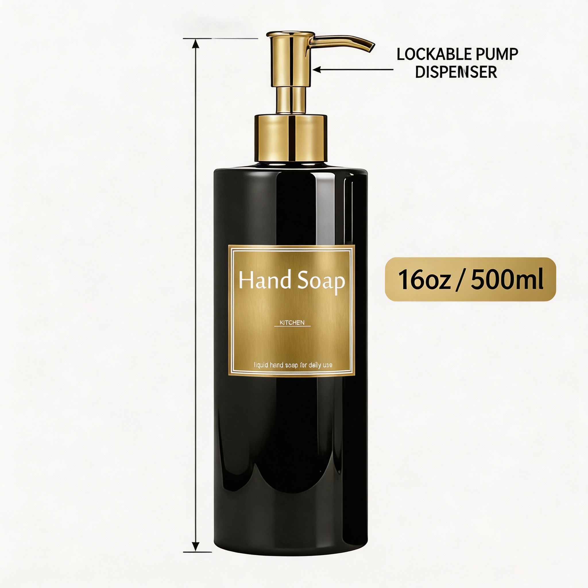 Dispenser Sabun Isi Ulang Blac - Home Bathroom Soap Dispenser ulasan dan harga