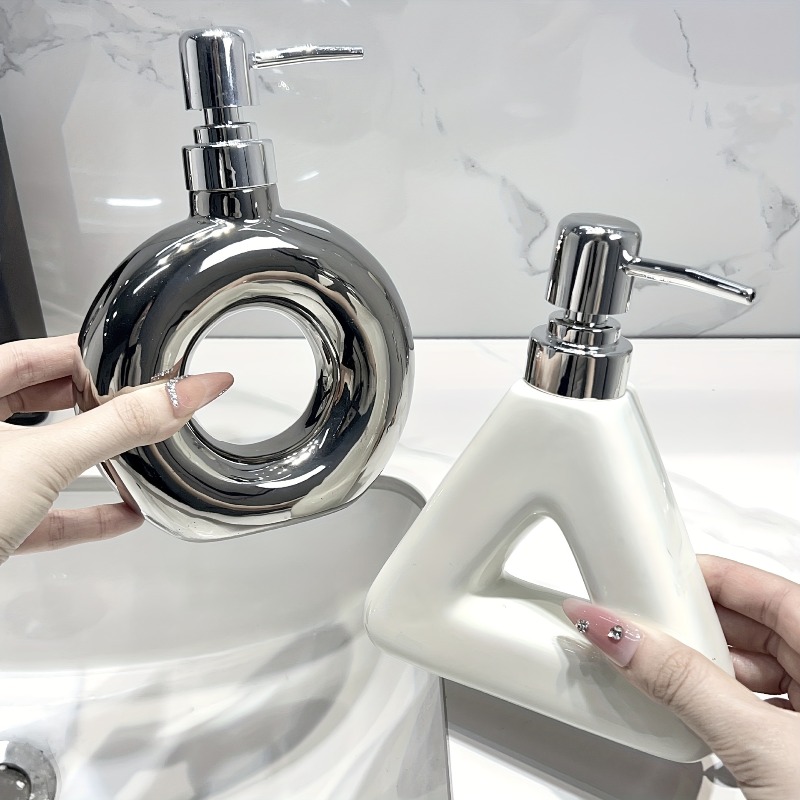 1 Buah Dispenser Sabun Keramik - Home Bathroom Soap Dispenser ulasan dan harga