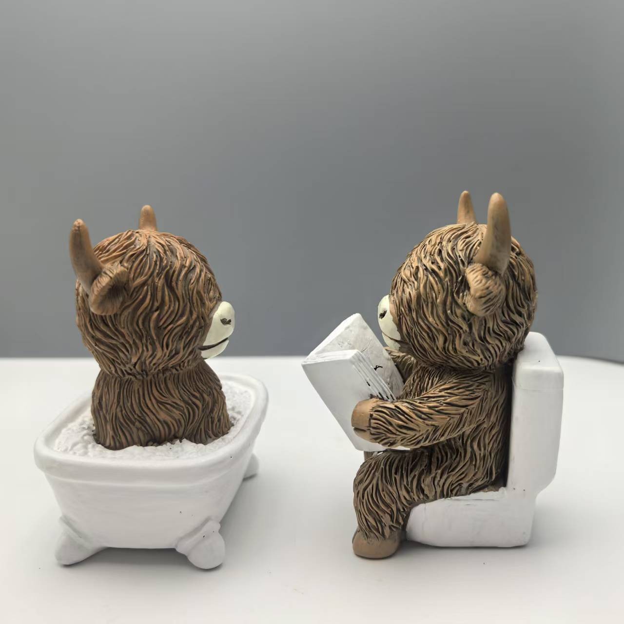 Patung Sapi Highland Skotlandi - Home Of The Year Bathroom ulasan dan harga