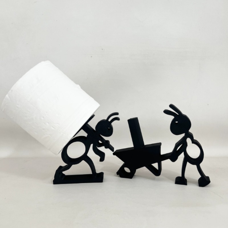Tempat Tisu Toilet Berdiri Beb - Home Bathroom Paper Towel Holder ulasan dan harga