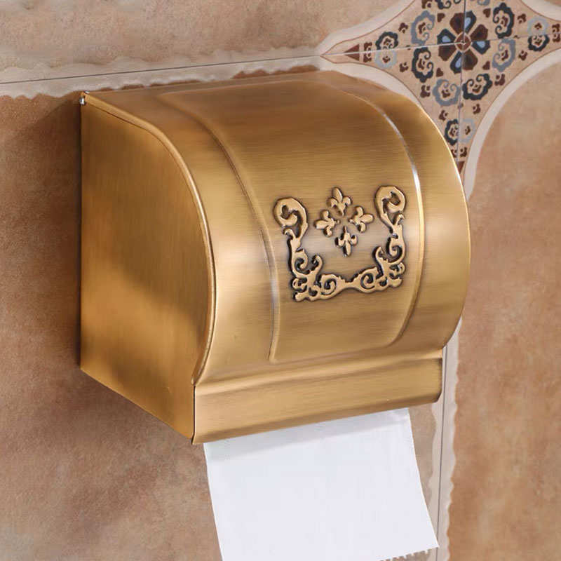 Tempat Kotak Tisu Kamar Mandi  - Home Bathroom Paper Towel Holder ulasan dan harga