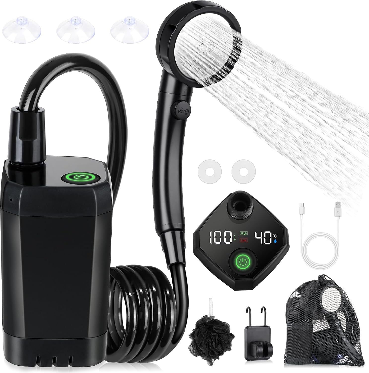 Shower Listrik Portabel Self-P - Home Bath ulasan dan harga