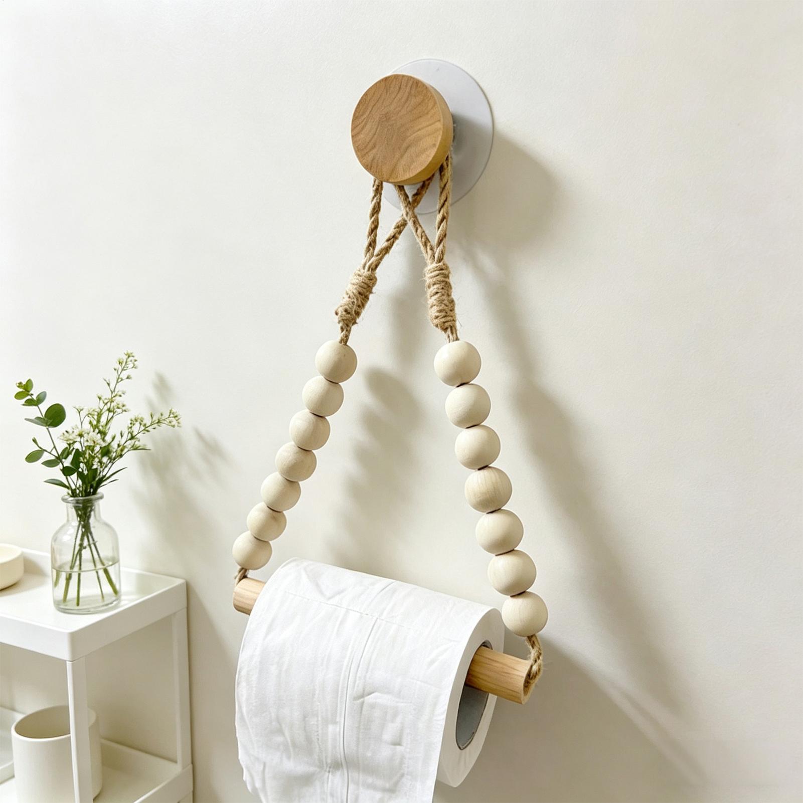 Tempat Tisu Toilet Berbahan Ka - Home Bathroom Paper Towel Holder ulasan dan harga