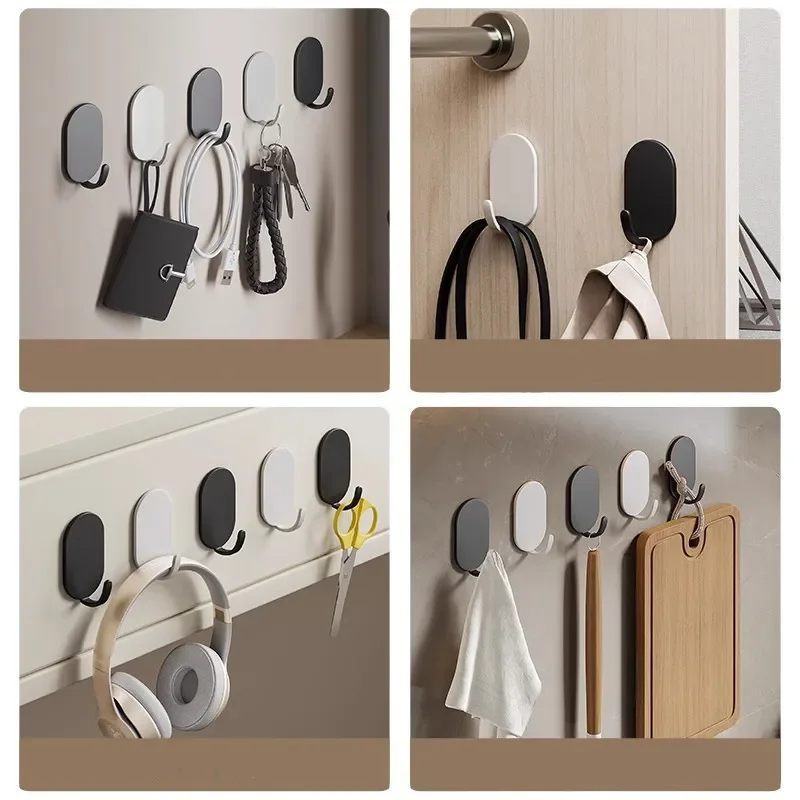 1/10 Buah Kait Dinding Berpere - Robe Hook Adhesive ulasan dan harga