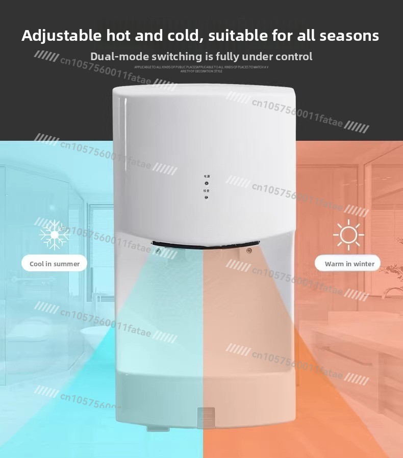 Pengering Tangan Induksi Otoma - Home Bathroom Hand Dryer ulasan dan harga