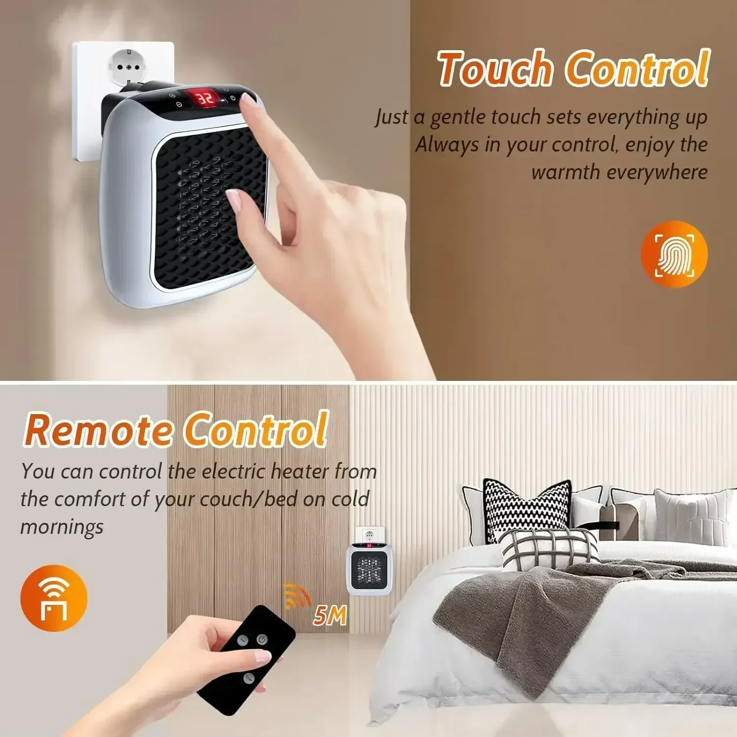 Pemanas Keramik PTC Dinding Me - Home Bathroom Exhaust Fan ulasan dan harga