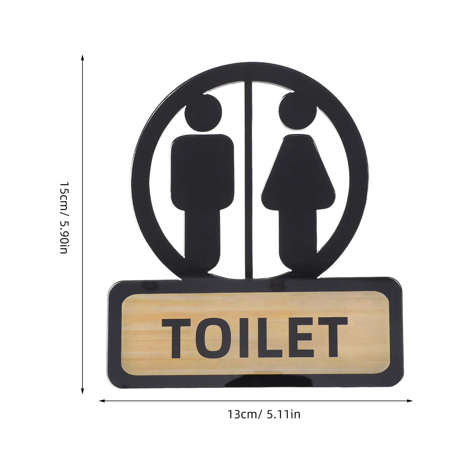 Tanda Toilet untuk Wanita dan  - Home Bathroom Door ulasan dan harga