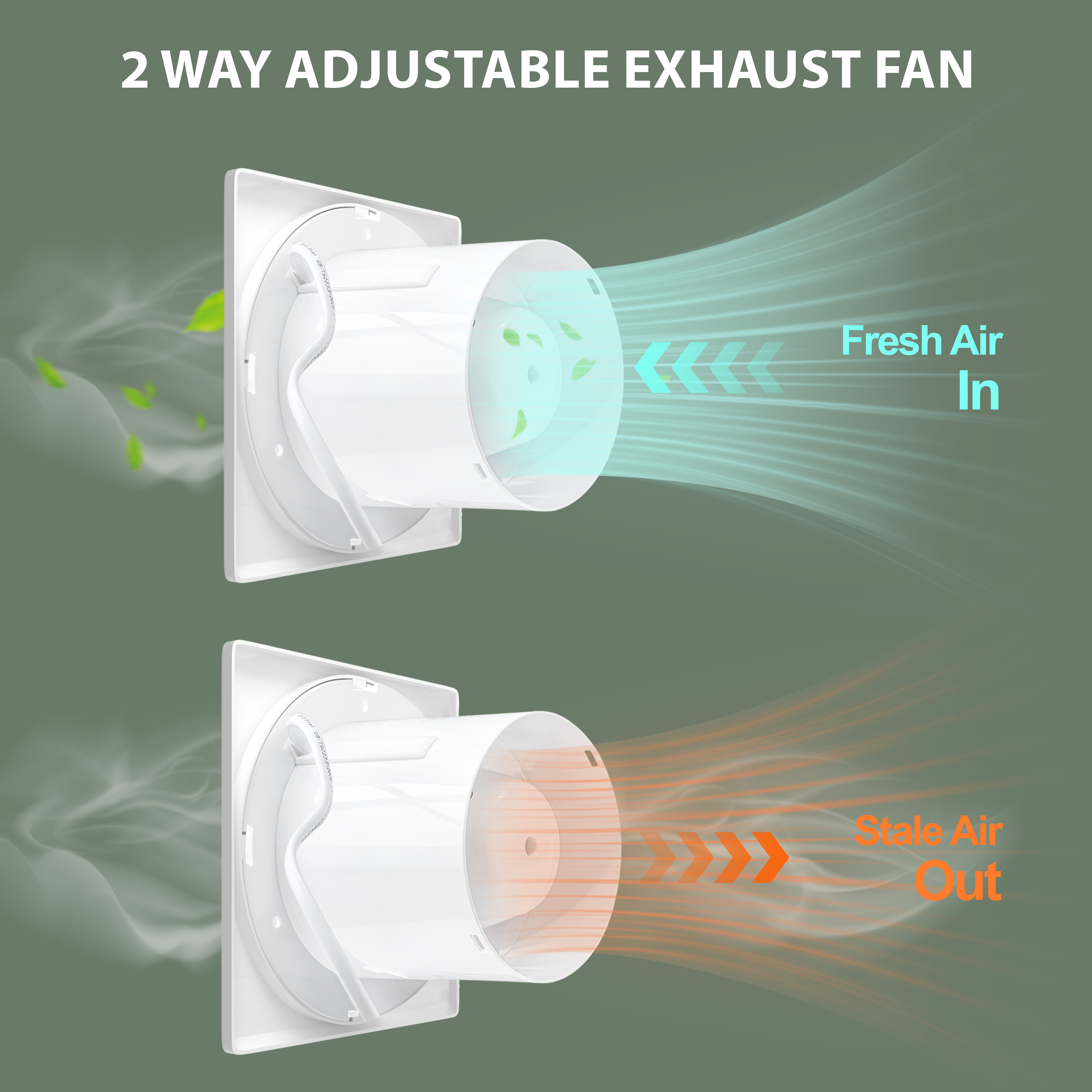 KCvents Kipas Ventilator Dapat - Home Bathroom Ventilation ulasan dan harga