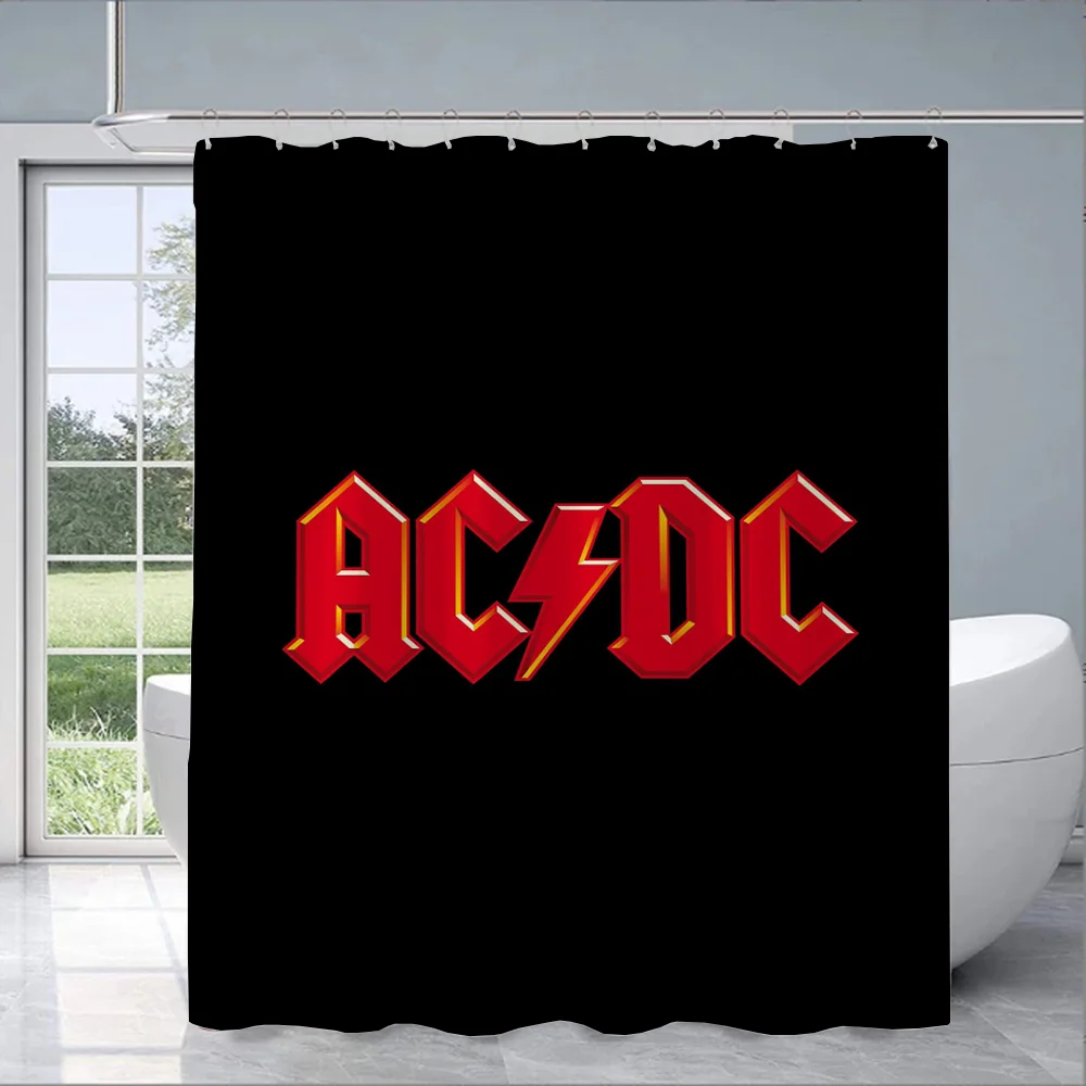 Rock-ACDC Tirai Mandi untuk Ak - Home Bathroom Partition ulasan dan harga