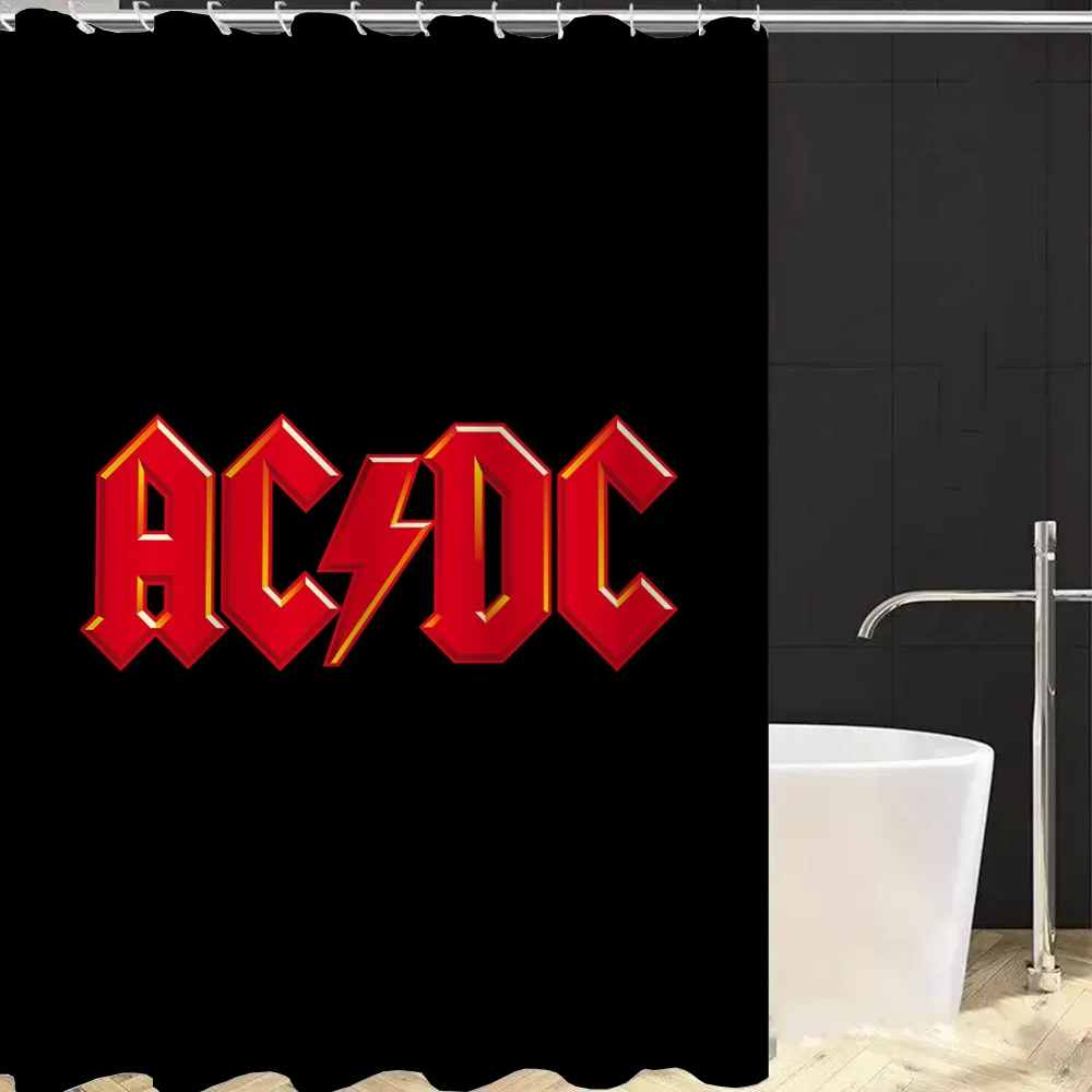 Rock-ACDC Tirai Mandi untuk Ak - Home Bathroom Partition ulasan dan harga