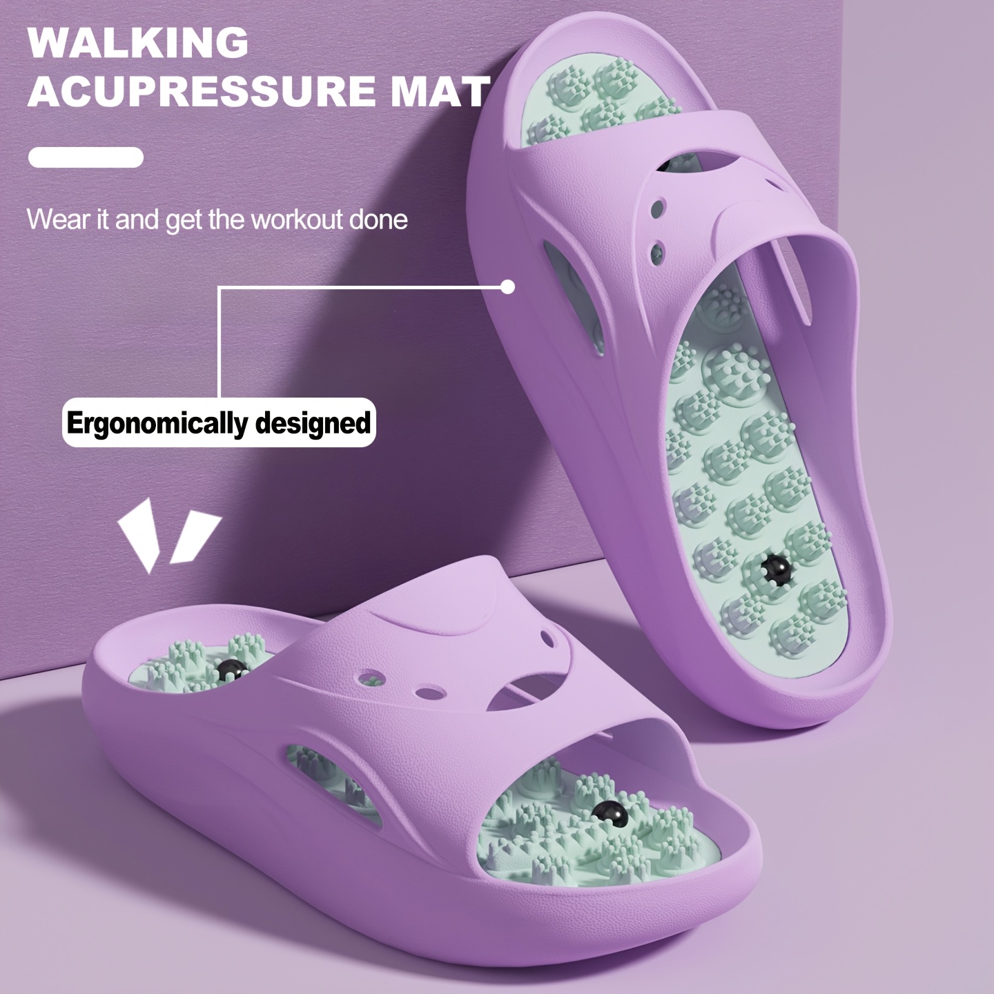 Sandal Pijat EVA Wanita Pria,  - Home Bath ulasan dan harga