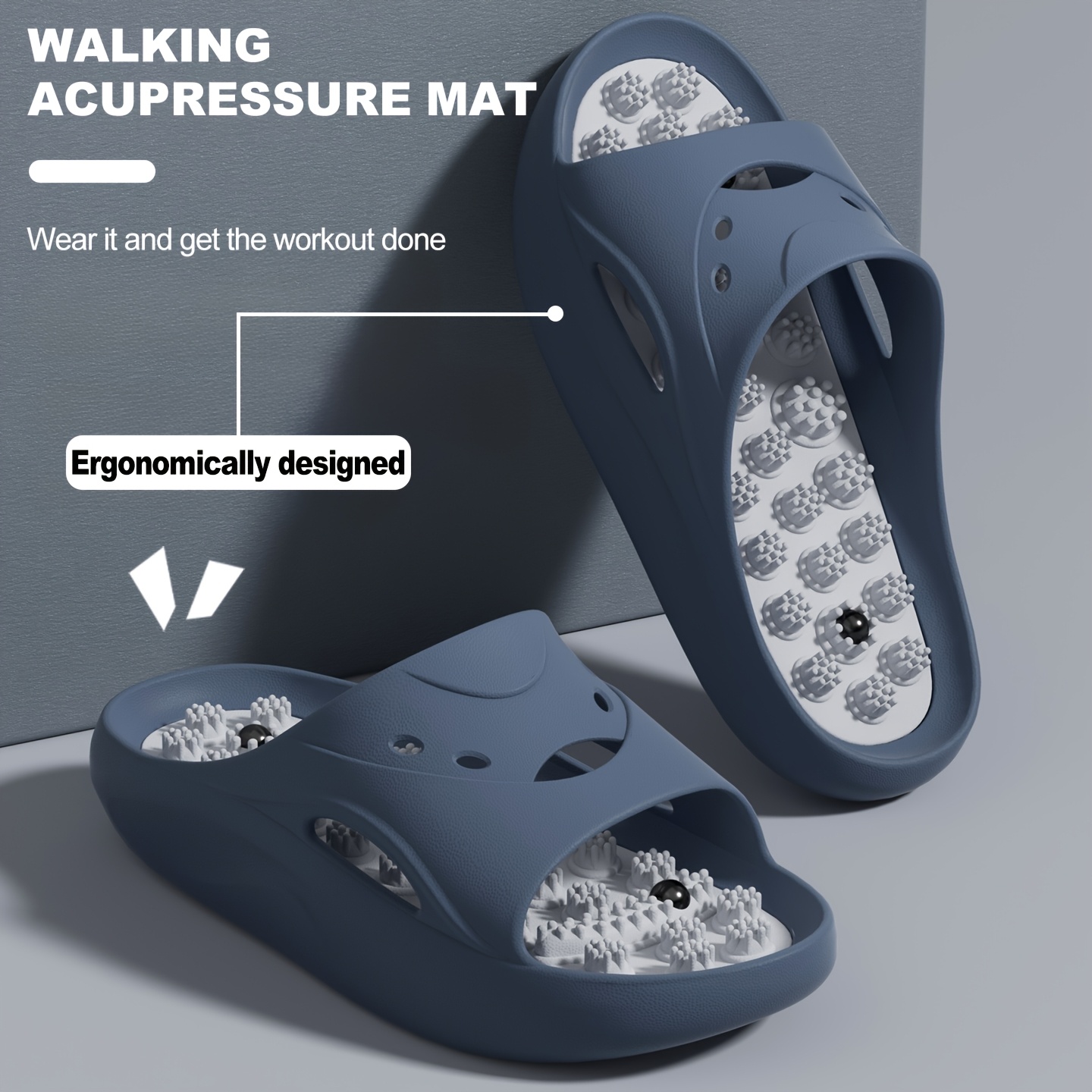 Sandal Pijat EVA Wanita Pria,  - Home Bath ulasan dan harga
