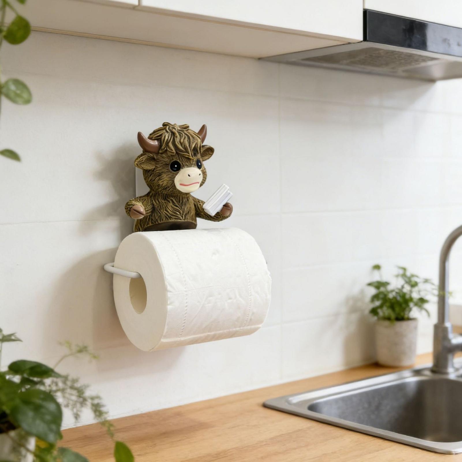 Tempat Tisu Dinding Rustic, Te - Home Bathroom Paper Towel Holder ulasan dan harga