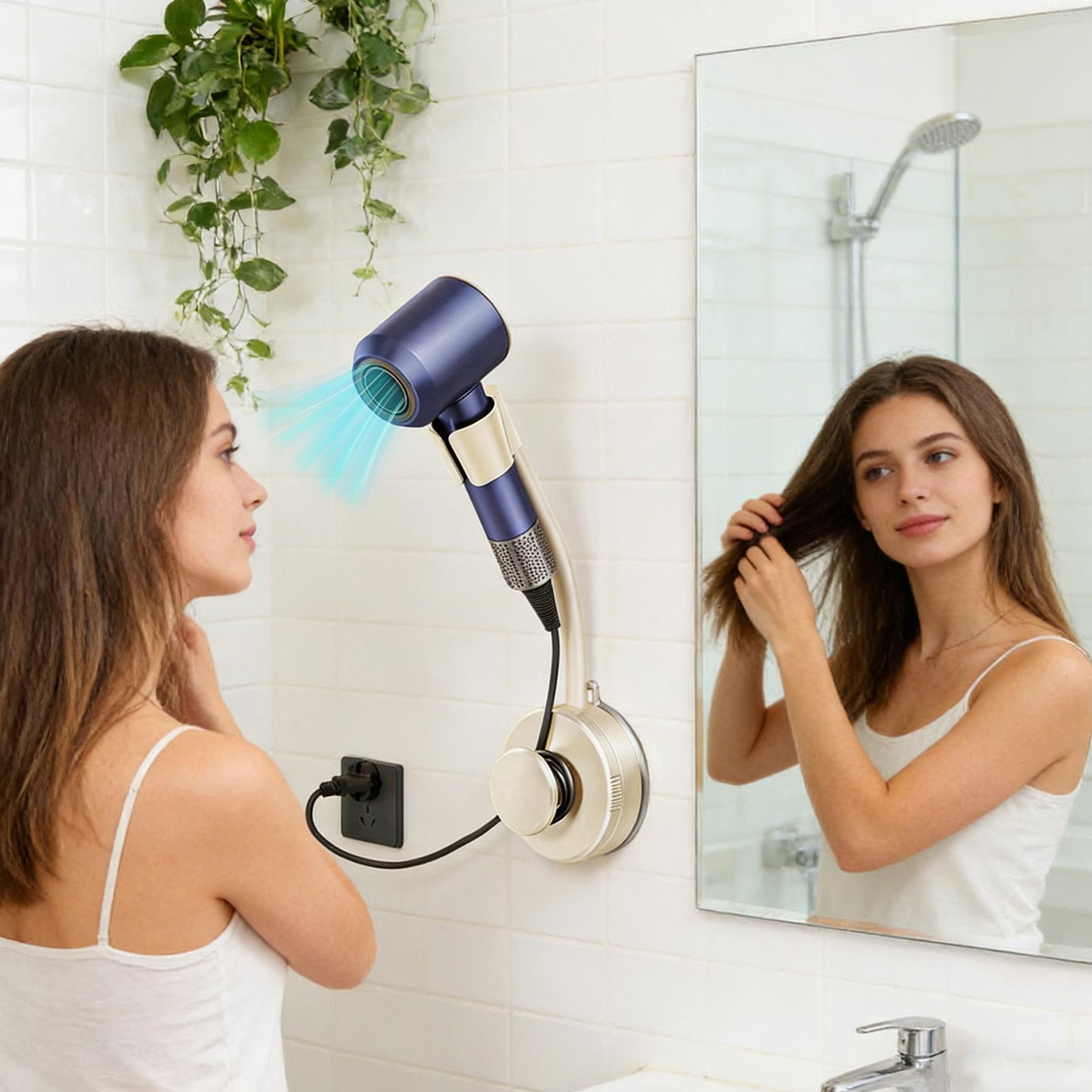 Penyangga Pengering Rambut 360 - Home Bathroom Hand Dryer ulasan dan harga