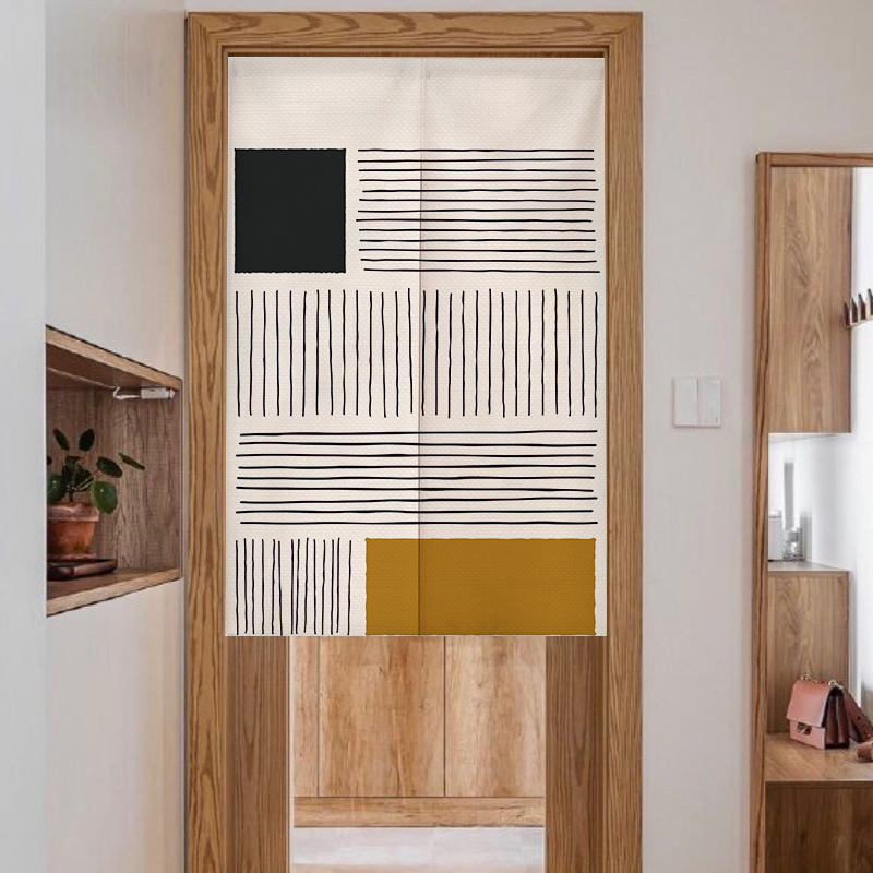 Waby-sabi tirai pintu bergaya, - Home Bathroom Partition ulasan dan harga
