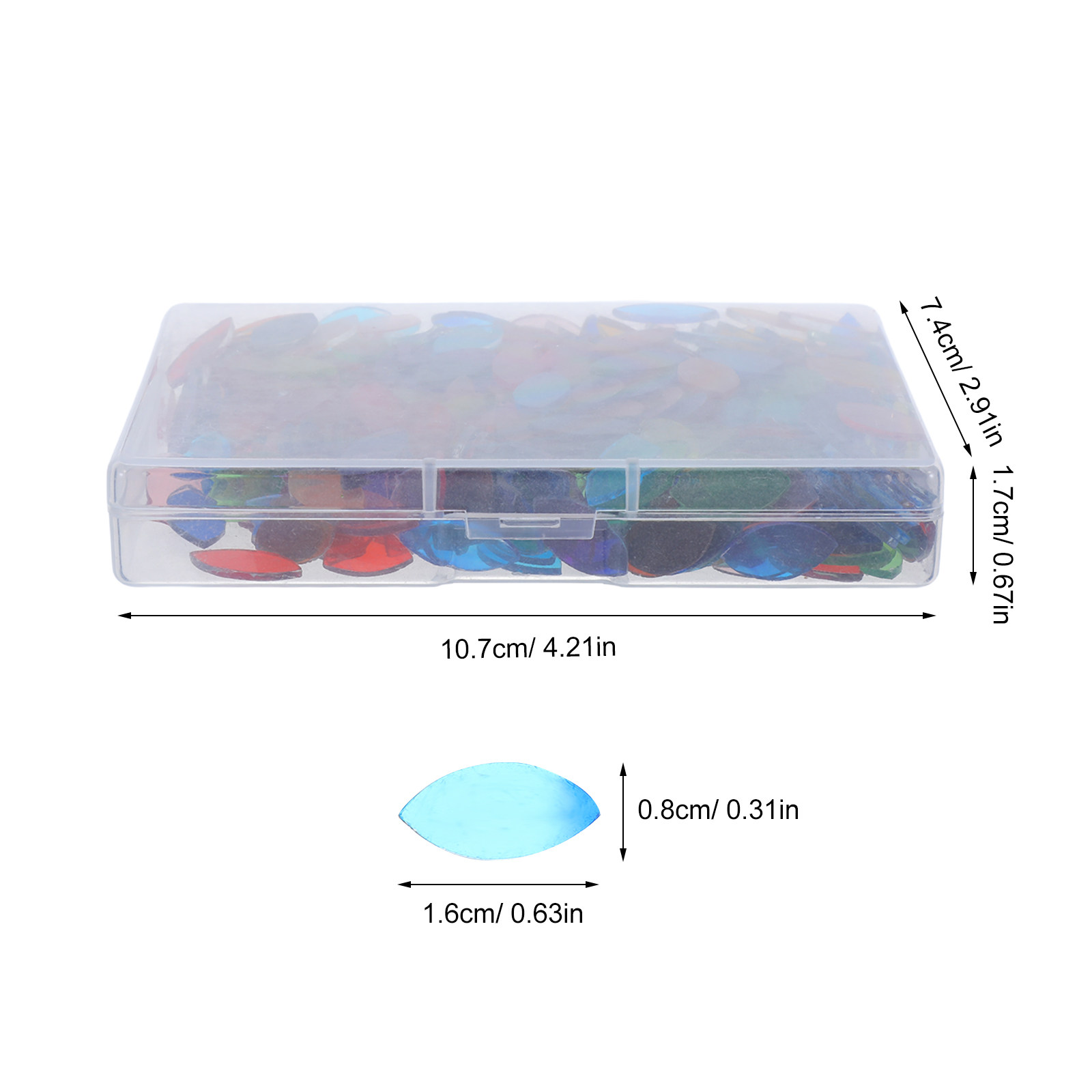 443 Buah Ubin Mosaik Kaca Berb - Home Bathroom Wall Tiles ulasan dan harga