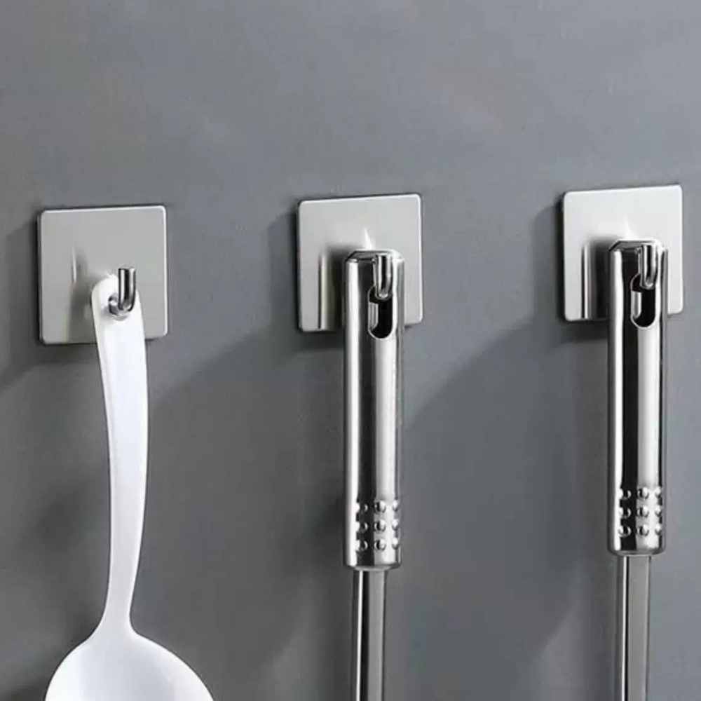 Kait Jubah Kamar Mandi Baja Ta - Robe Hook Adhesive ulasan dan harga