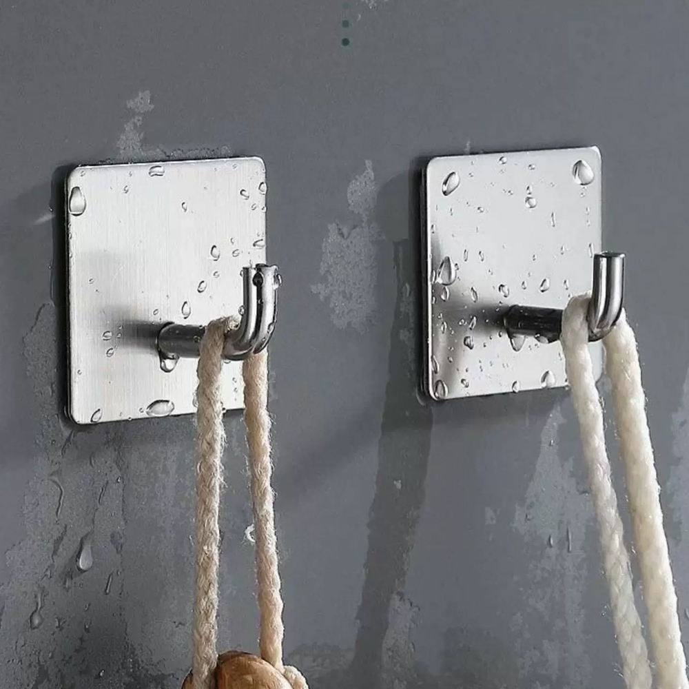 Kait Jubah Kamar Mandi Baja Ta - Robe Hook Adhesive ulasan dan harga