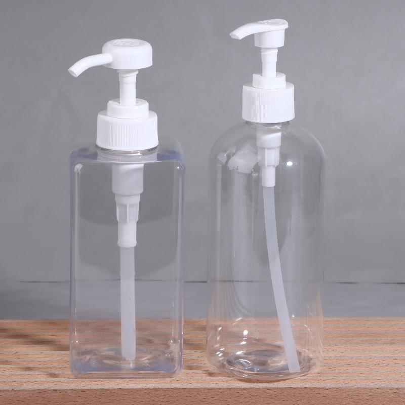 Botol Transparan Botol Pompa P - Home Bathroom Soap Dispenser ulasan dan harga