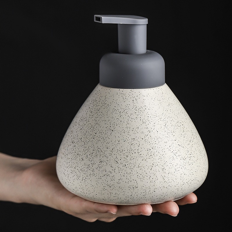Dispenser Mousse keramik kamar - Home Bathroom Soap Dispenser ulasan dan harga