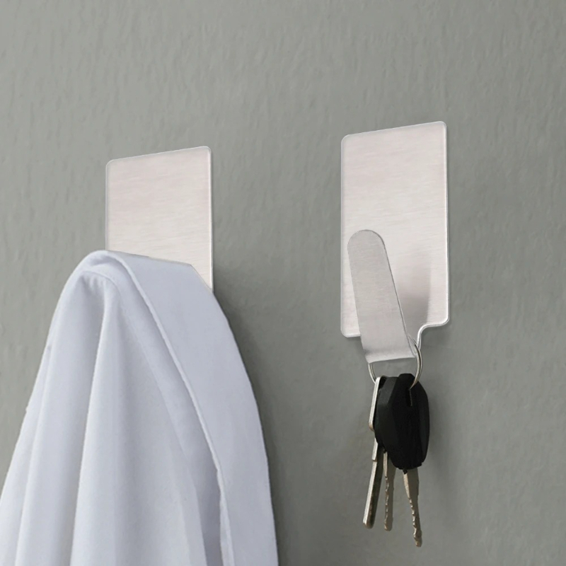 5 Buah Kait Perekat Dinding St - Robe Hook Adhesive ulasan dan harga