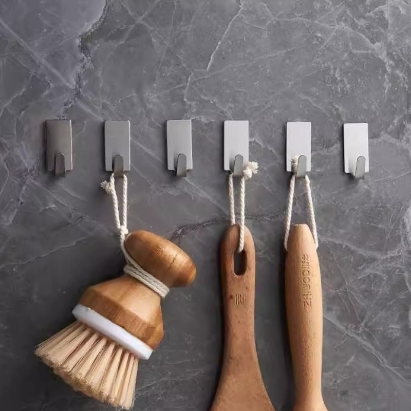 5 Buah Kait Perekat Dinding St - Robe Hook Adhesive ulasan dan harga